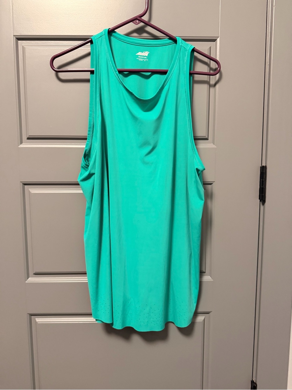 Avia Teal Performance Tank Top XXL